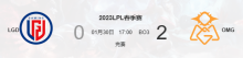 2023LPL春季赛1.30LGDvsOMG比赛介绍